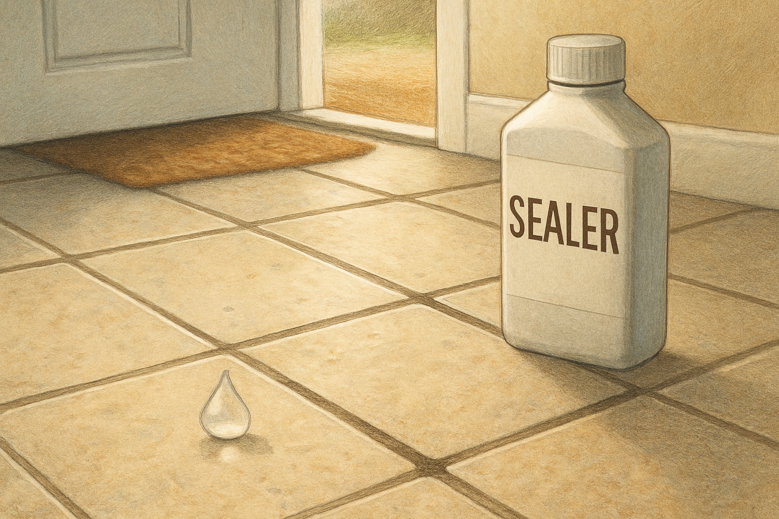 Does Your Tile Floor Actually Need Sealer? What Colorado Springs Homeowners Should Know Before Buying Tile-Care Products