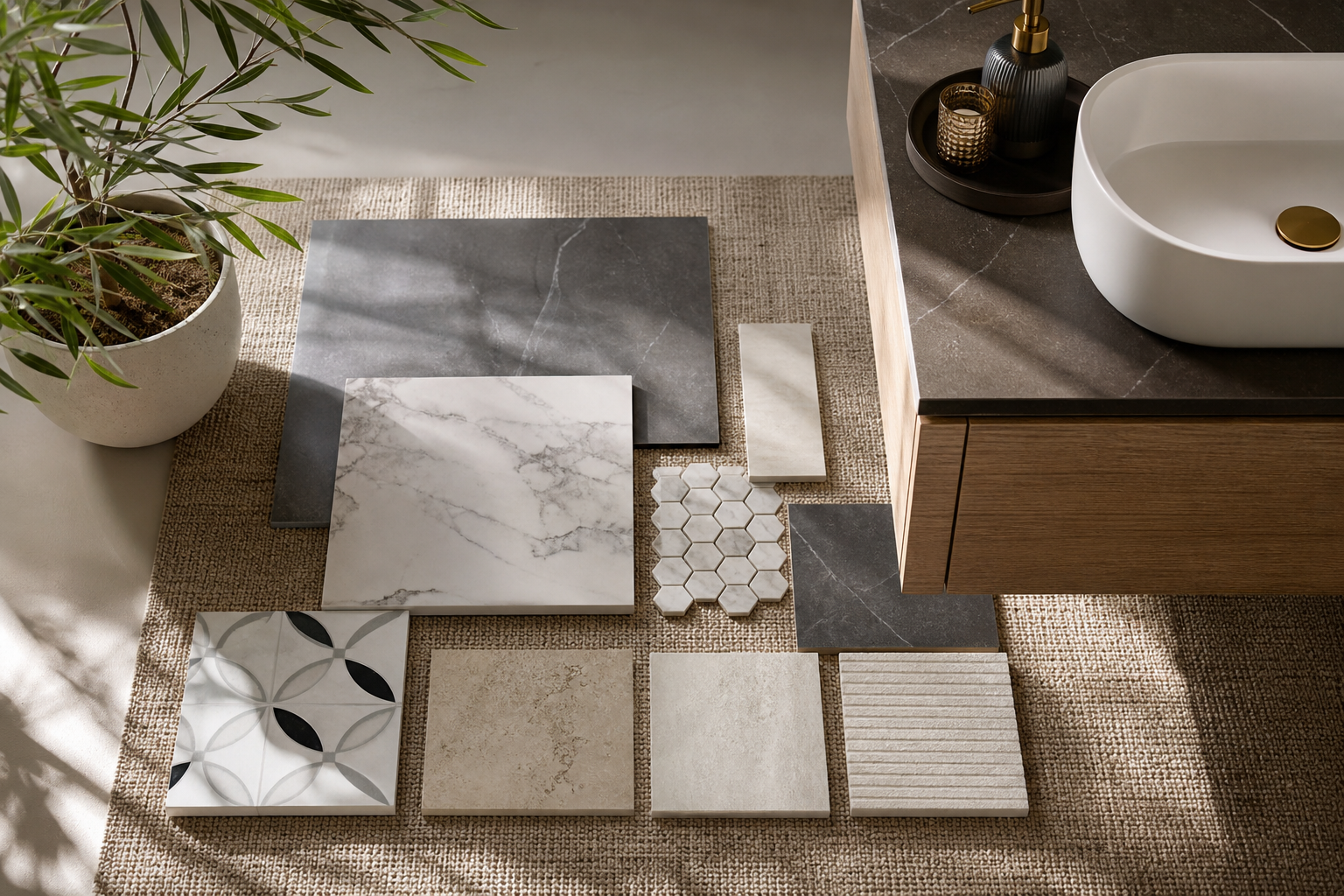 Porcelain, Ceramic, or Natural Stone? Choosing the Right Bathroom and Kitchen Floor in Colorado
