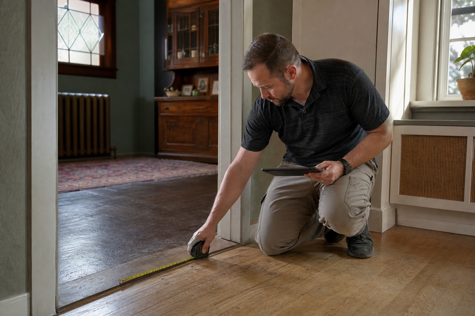 What Happens During a Professional Flooring Measure? A Room-by-Room Look Before You Order