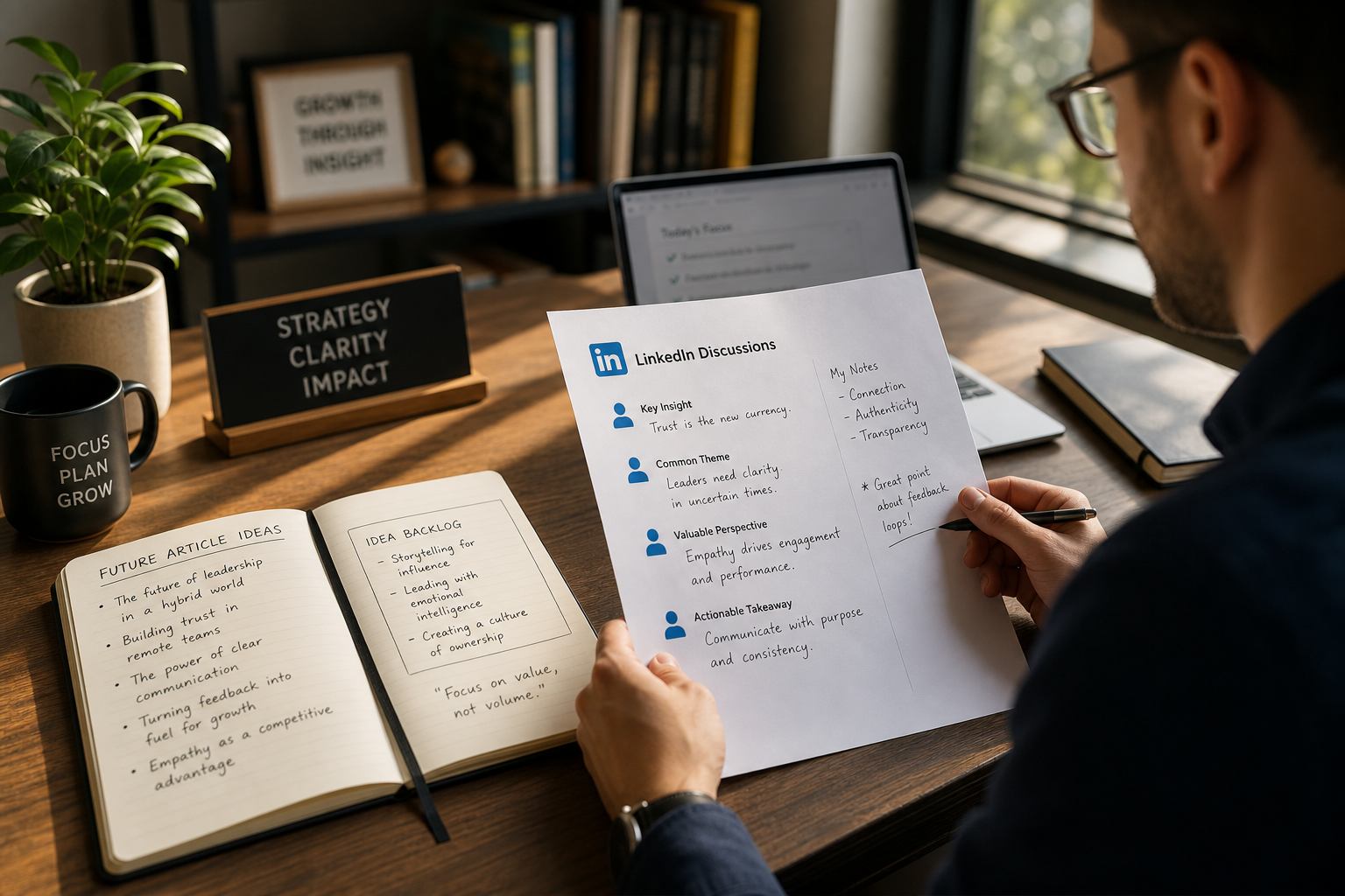 How Consultants Can Turn LinkedIn Comment Conversations Into Future Thought Leadership