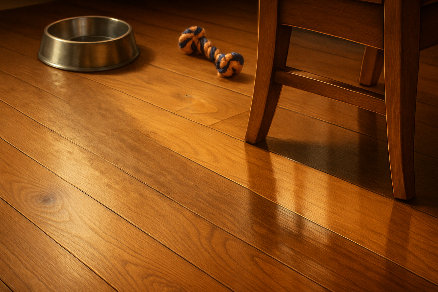 How Often Should You Recoat Hardwood Floors in a Home With Pets?