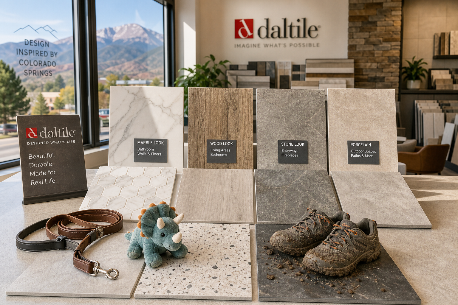 Daltile in Colorado Springs for real homes and real wear