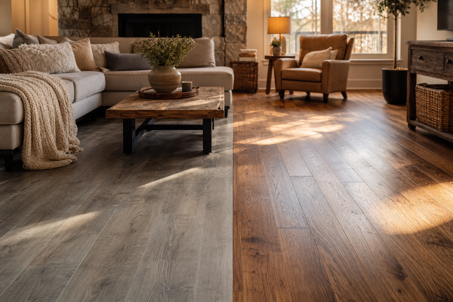 Luxury Vinyl Plank vs. Hardwood at High Altitude: Which Makes More Sense for Colorado Springs Homes?