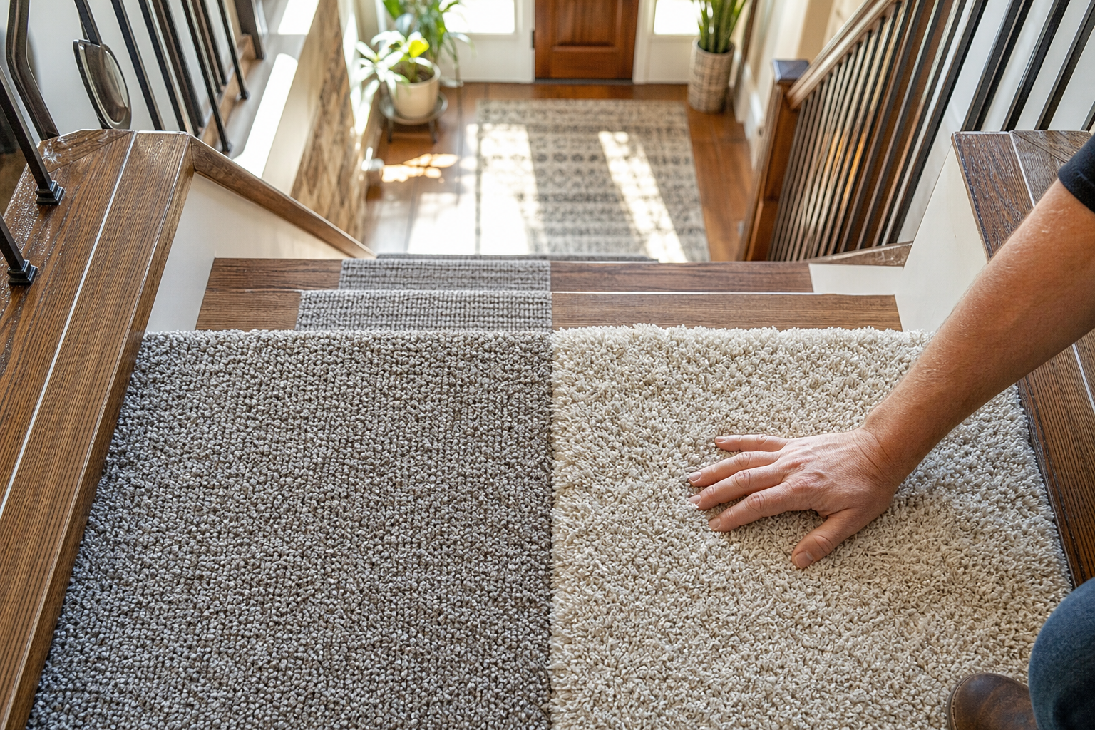Best carpet for staircases that stays safer and wears longer