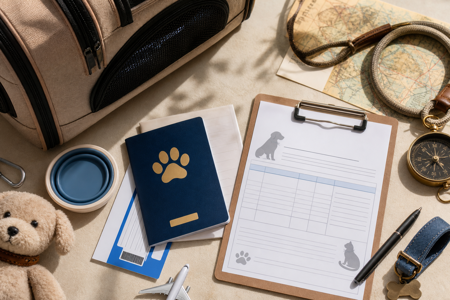 Flying, Driving, or Boarding? How Pet Health Certificate Requirements Can Differ